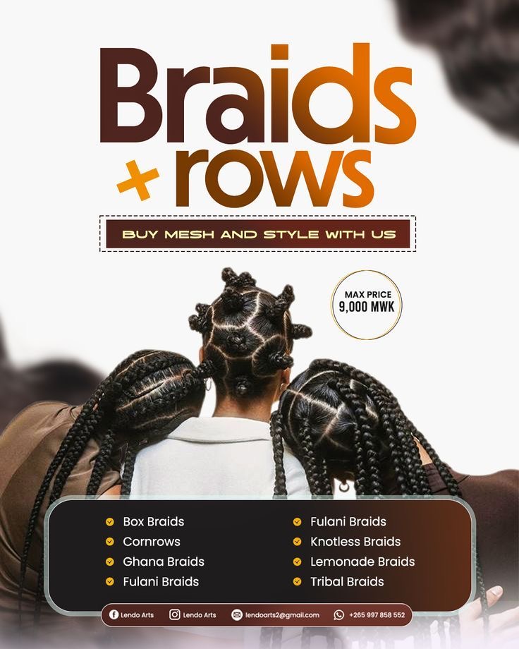 BRAIDS ROWS