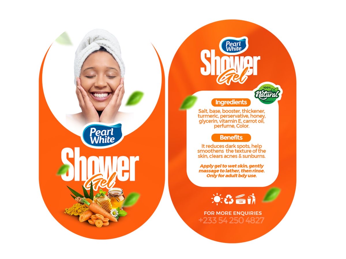 PEARL WHITE SHOWER GEL